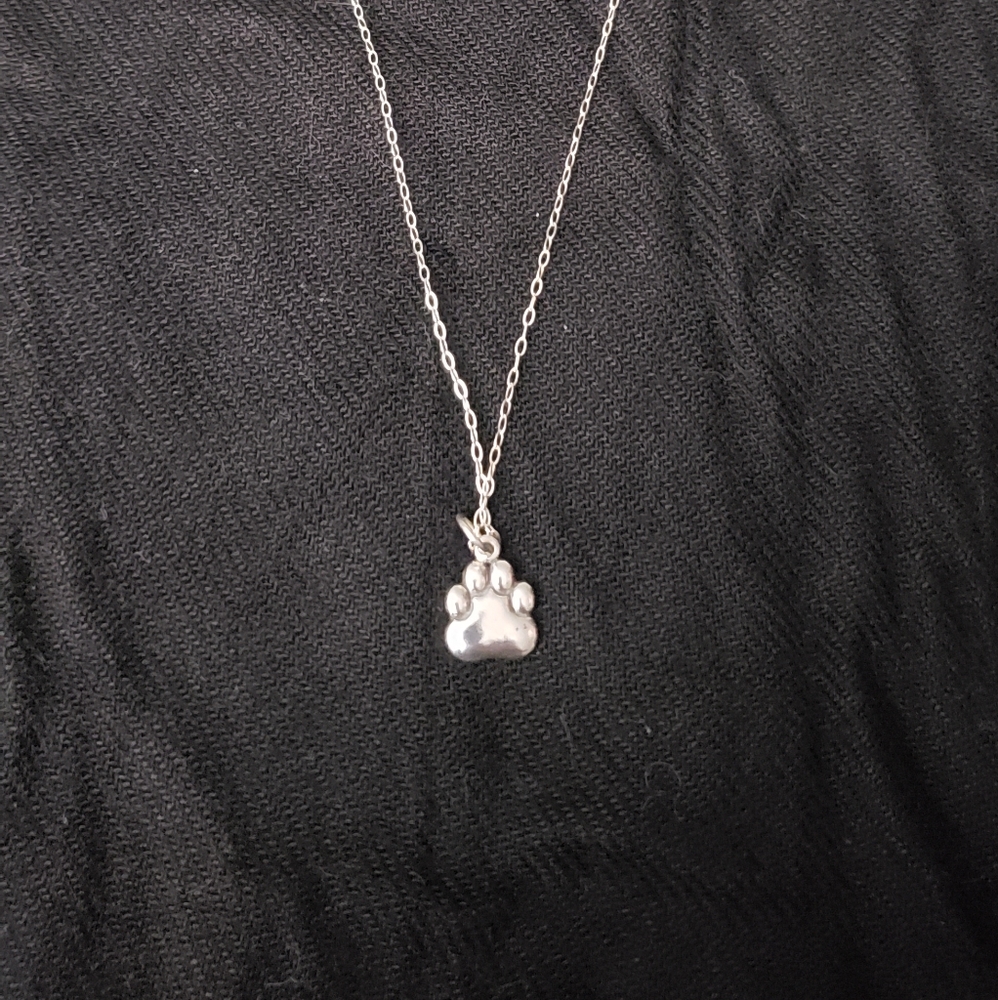 Paw Print Necklace